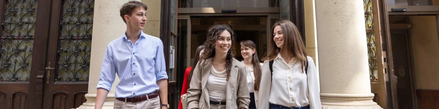 Banner image from the Pázmány Péter Catholic University website