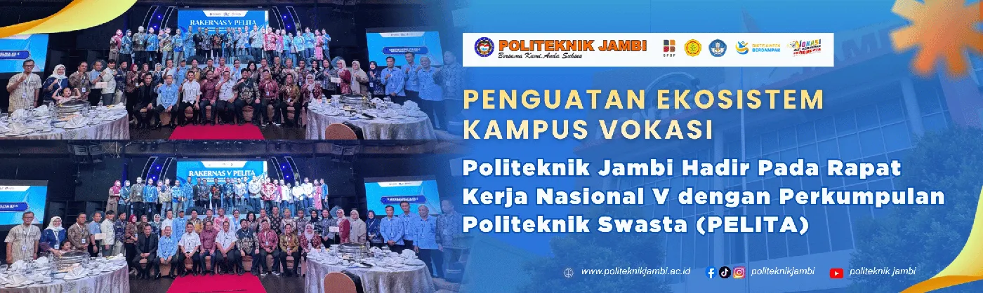 Banner image from the Politeknik Jambi website