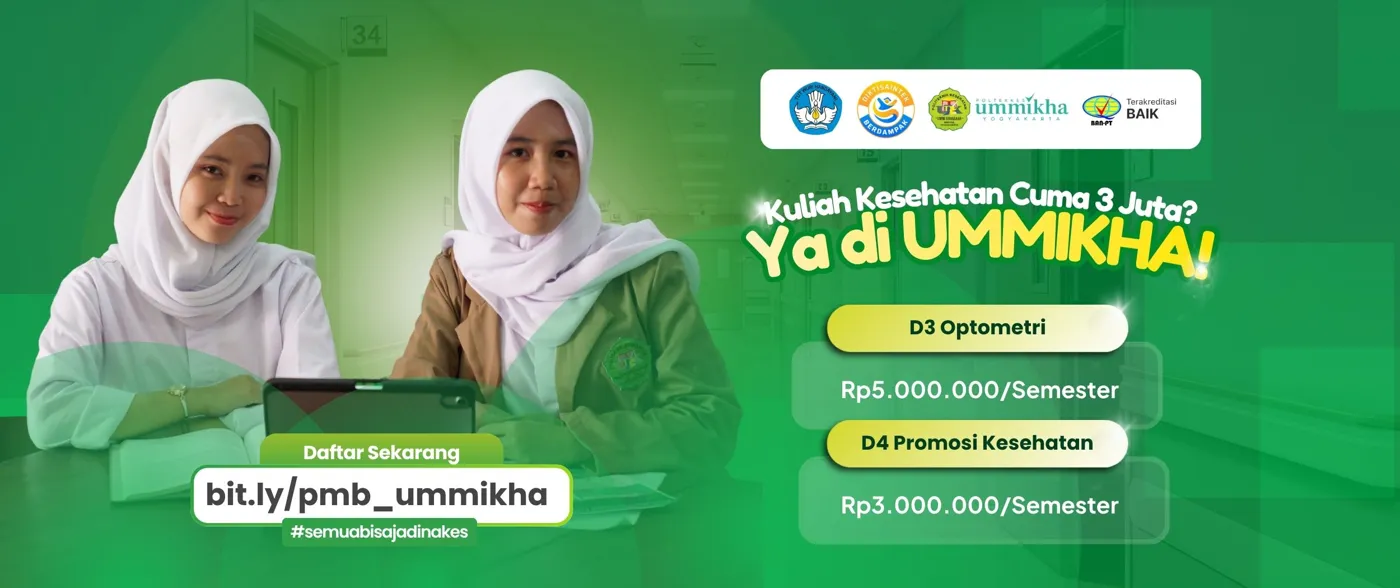 Banner image from the Politeknik Kesehatan Ummi Khasanah website