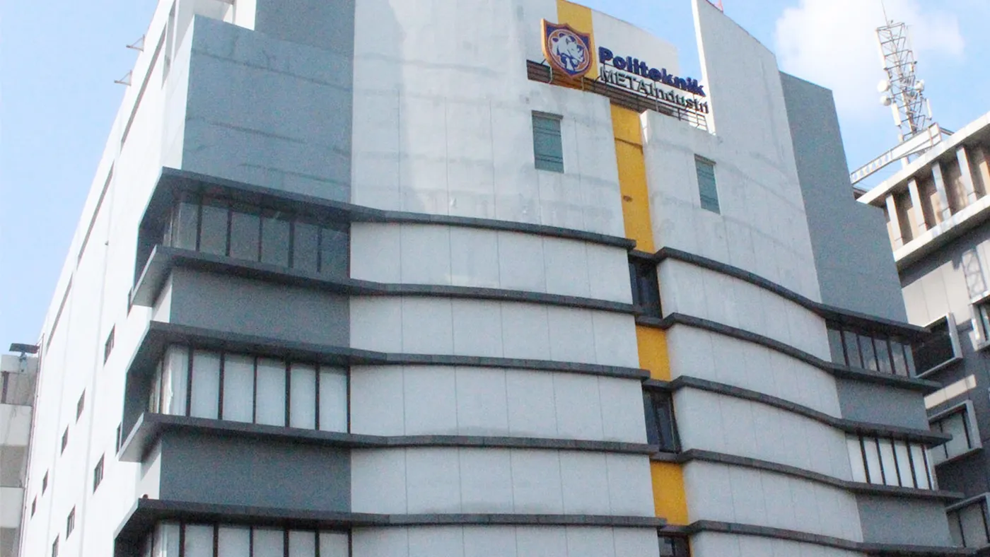 Banner image from the Politeknik Meta Industri Cikarang website