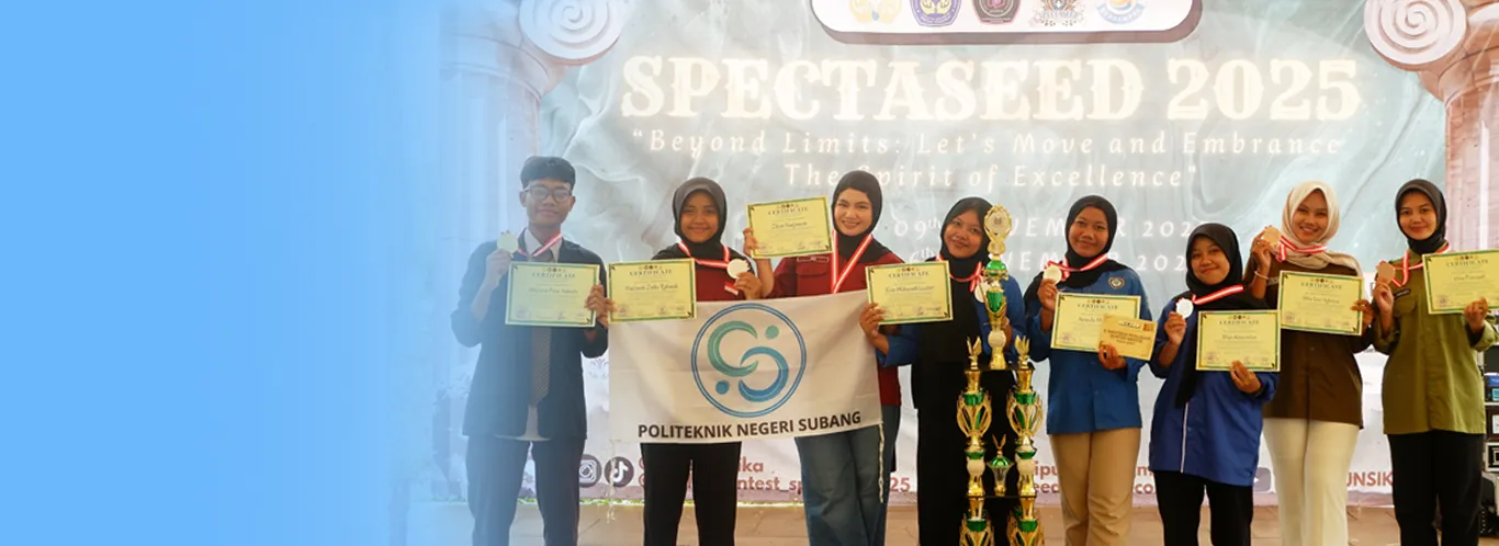 Banner image from the Politeknik Negeri Subang website