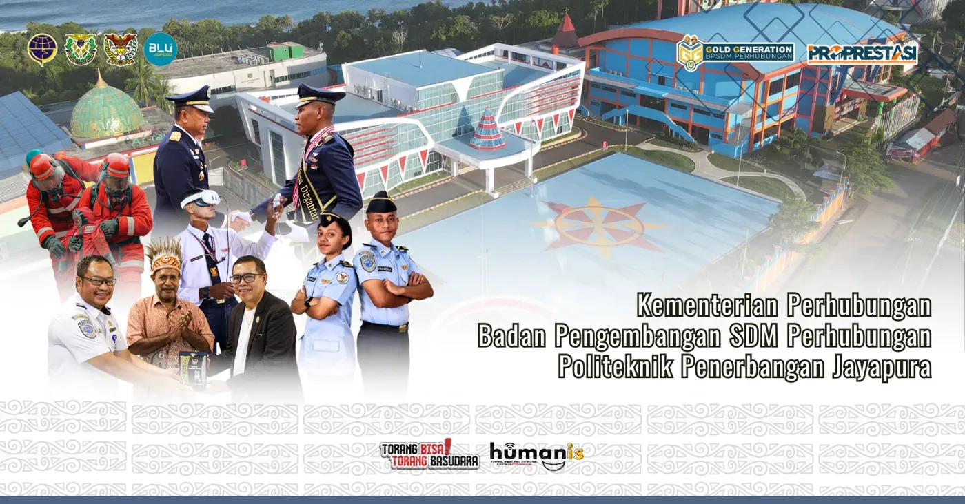 Banner image from the Politeknik Penerbangan Jayapura website