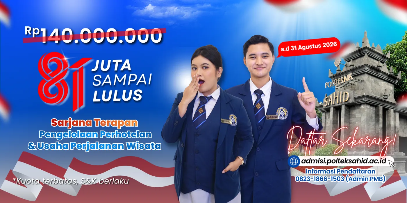 Banner image from the Politeknik Sahid website