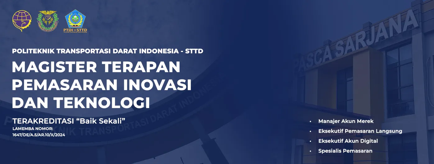 Banner image from the Politeknik Transportasi Darat Indonesia - STTD website