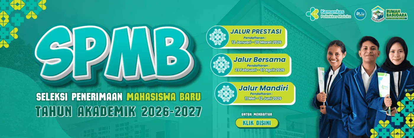 Banner image from the Poltekkes Kemenkes Maluku website