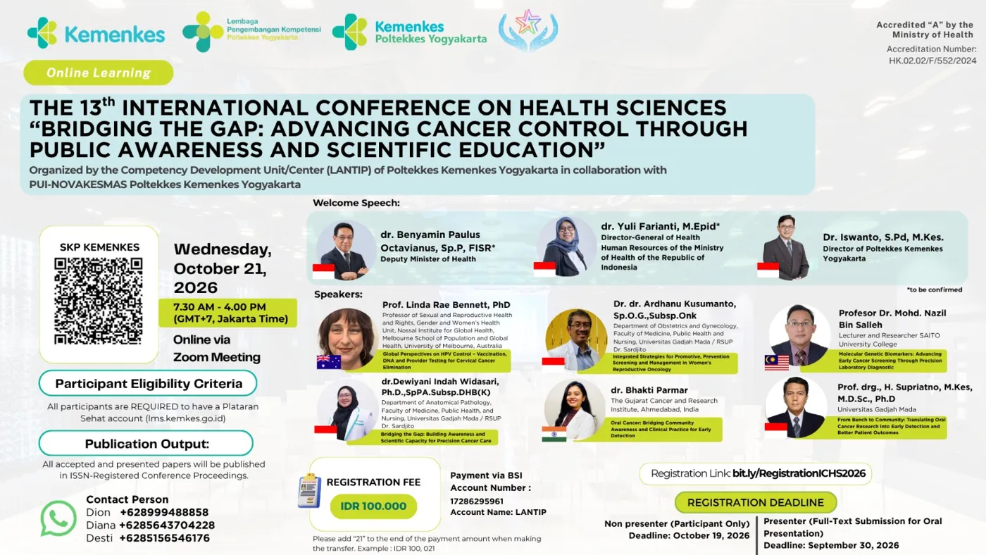 Banner image from the Poltekkes Kemenkes Yogyakarta website