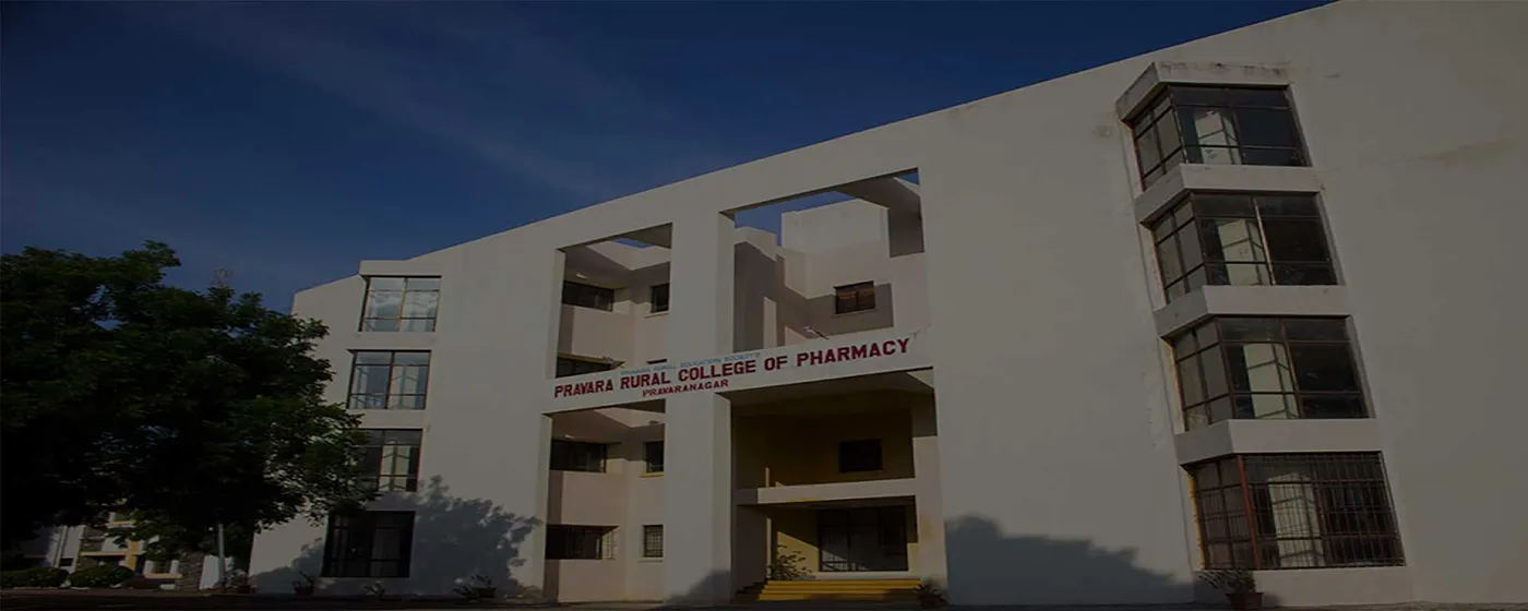 Banner image from the Pravara Rural College of Pharmacy Pravaranagar website