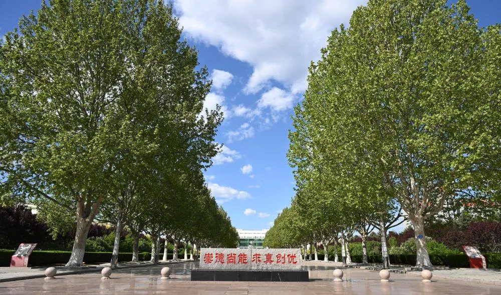 Banner image from the Qinhuangdao Vocational and Technical College website