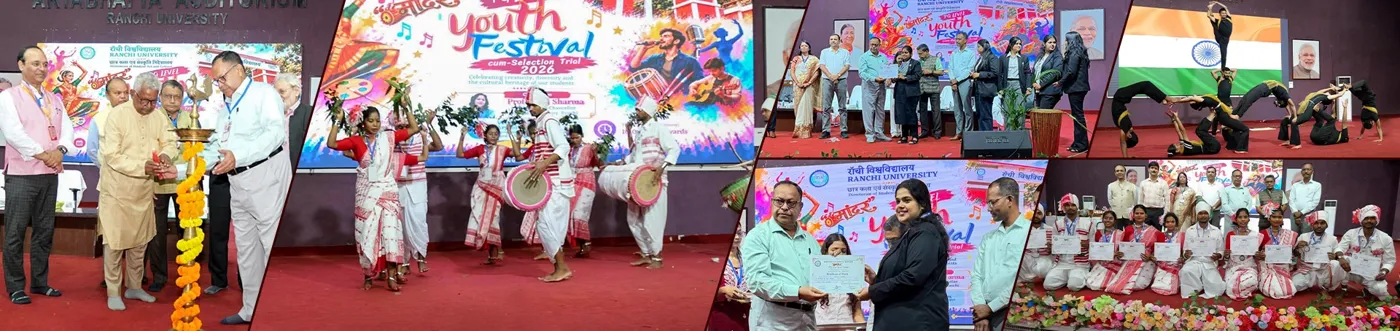 Banner image from the Ranchi University website