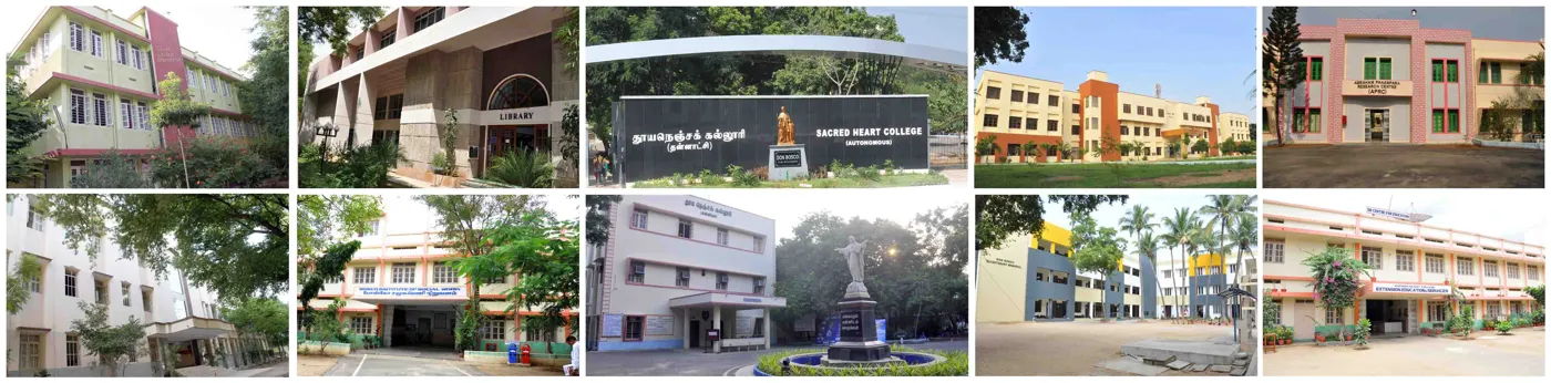 Banner image from the Sacred Heart College (Autonomous) website