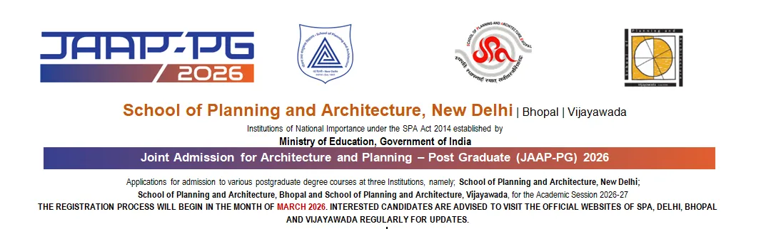 Banner image from the School of Planning and Architecture Delhi website