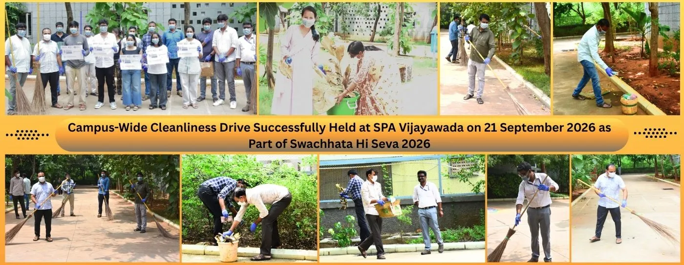 Banner image from the School of Planning and Architecture, Vijayawada website