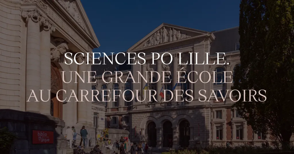 Banner image from the Sciences Po Lille website