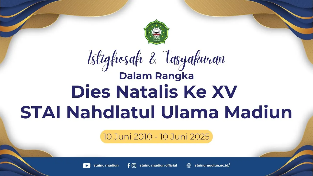 Banner image from the Sekolah Tinggi Agama Islam Nahdlatul Ulama Madiun website
