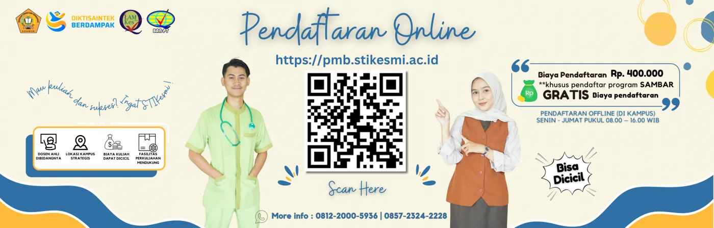 Banner image from the Sekolah Tinggi Ilmu Kesehatan Sukabumi website