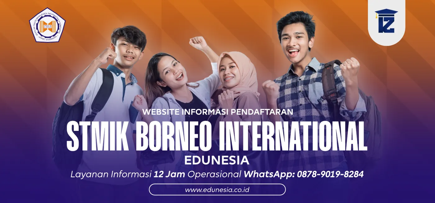 Banner image from the Sekolah Tinggi Manajemen Informatika & Komputer Borneo Internasional website