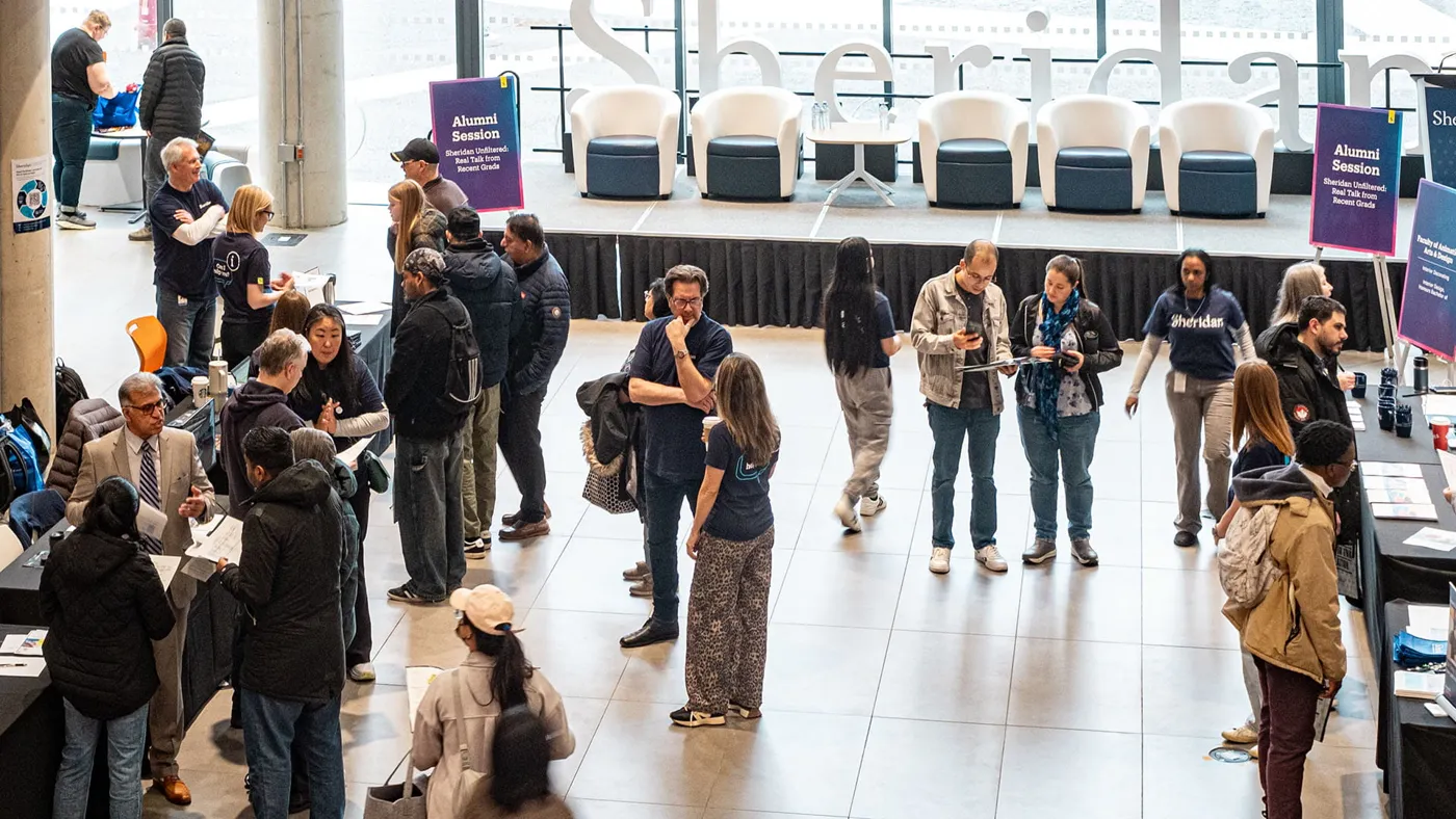 Banner image from the Sheridan College website
