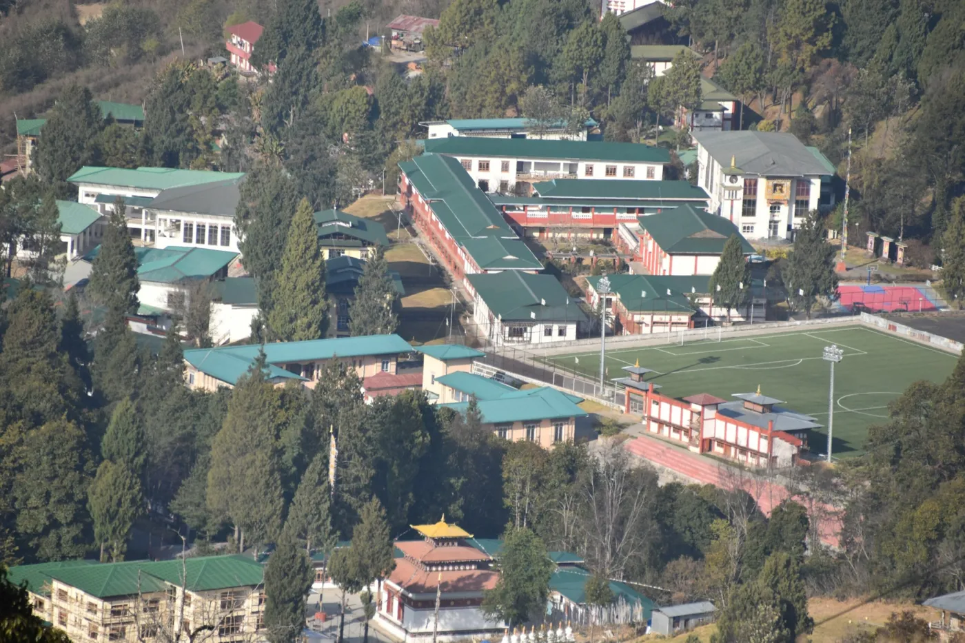 Banner image from the Sherubtse College website