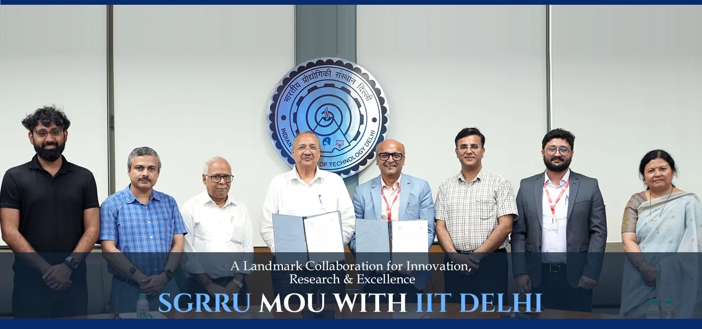 Banner image from the Shri Guru Ram Rai University website