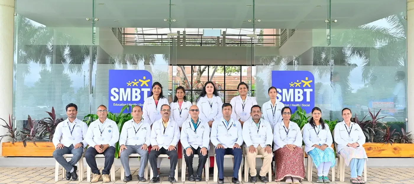 Banner image from the SMBT College of Pharmacy website