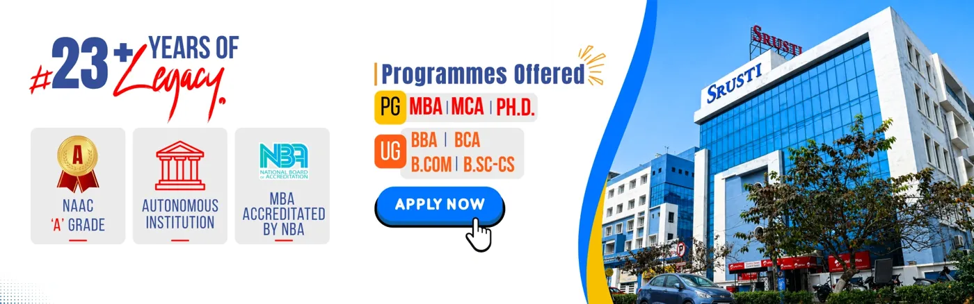 Banner image from the Srusti Academy of Management website