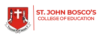 St. John Bosco College of Education logo