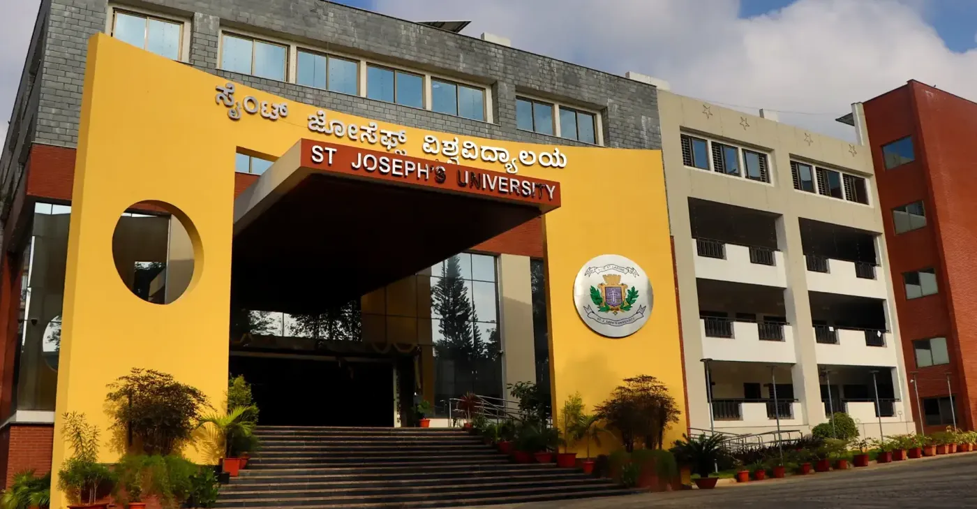 Banner image from the St Joseph's University, Bengaluru, India website