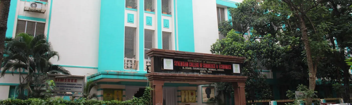 Banner image from the Sydenham College of Commerce and Economics, Mumbai website