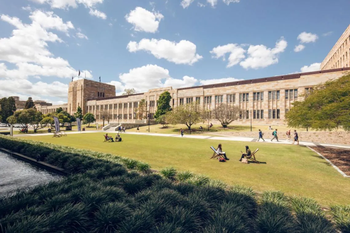 Banner image from the The University of Queensland website