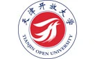 Tianjin Open University logo