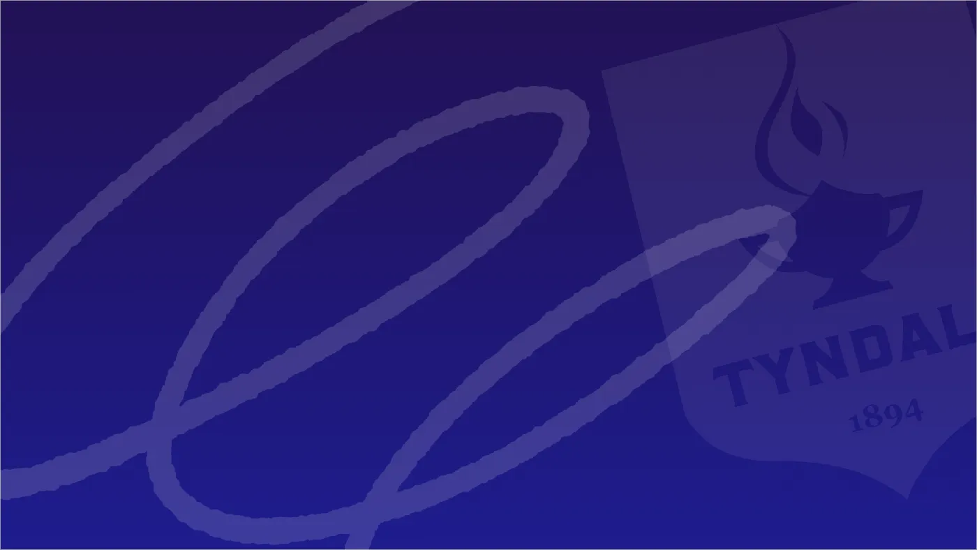 Banner image from the Tyndale University website
