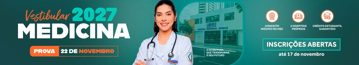 Banner image from the Uningá - Centro Universitário Ingá website