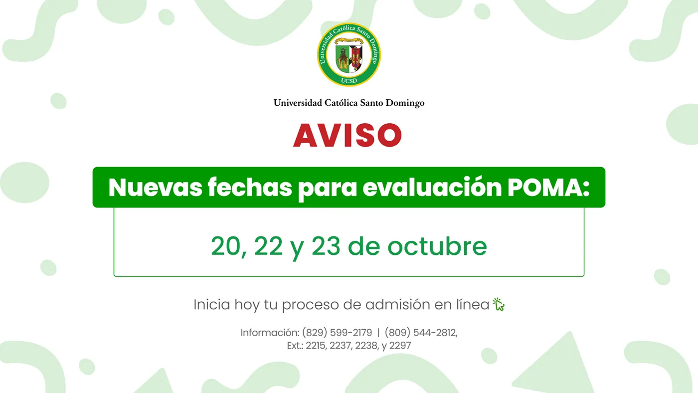 Banner image from the Universidad Católica de Santo Domingo website