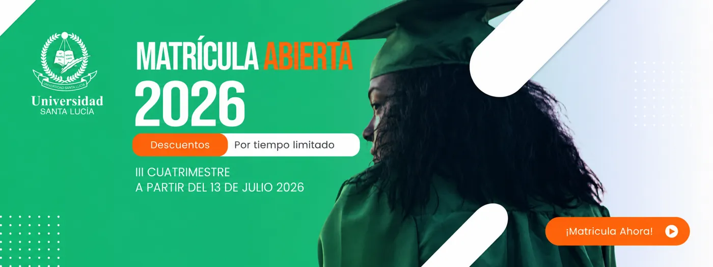 Banner image from the Universidad Santa Lucía website