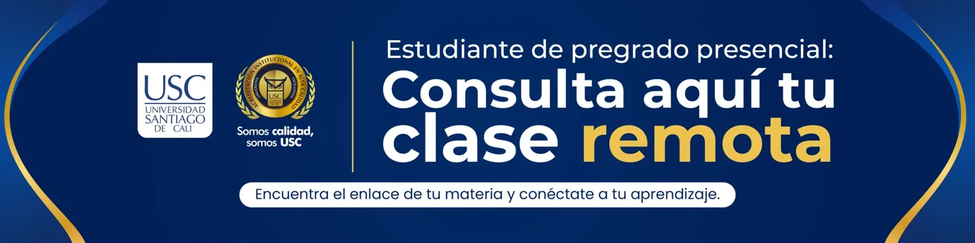 Banner image from the Universidad Santiago de Cali website