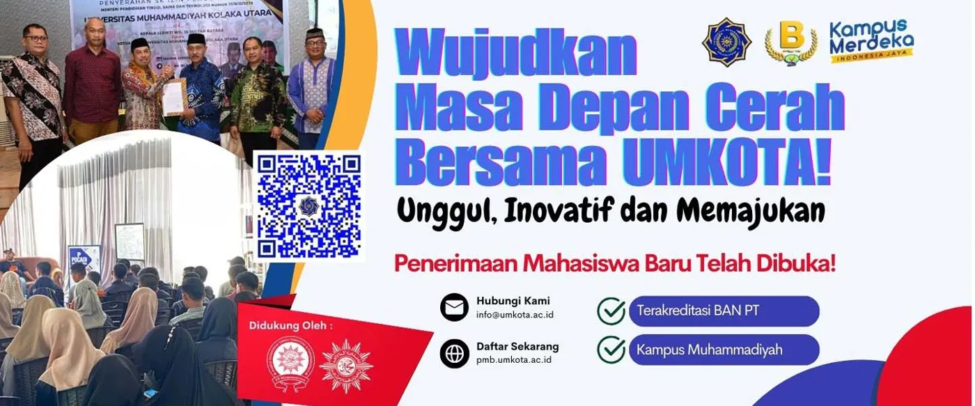 Banner image from the Universitas Muhammadiyah Kolaka Utara website