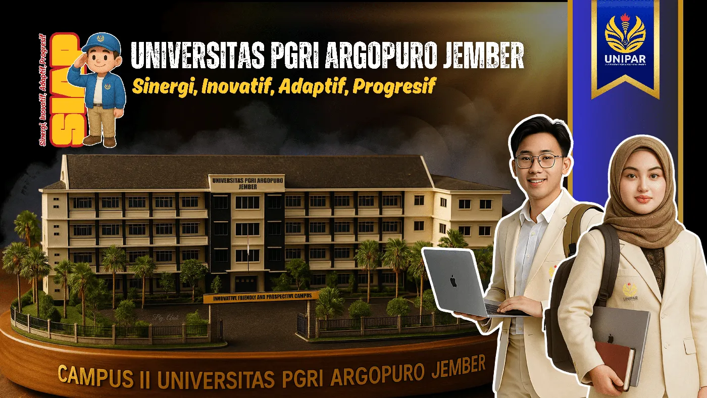 Banner image from the Universitas PGRI Argopuro Jember website