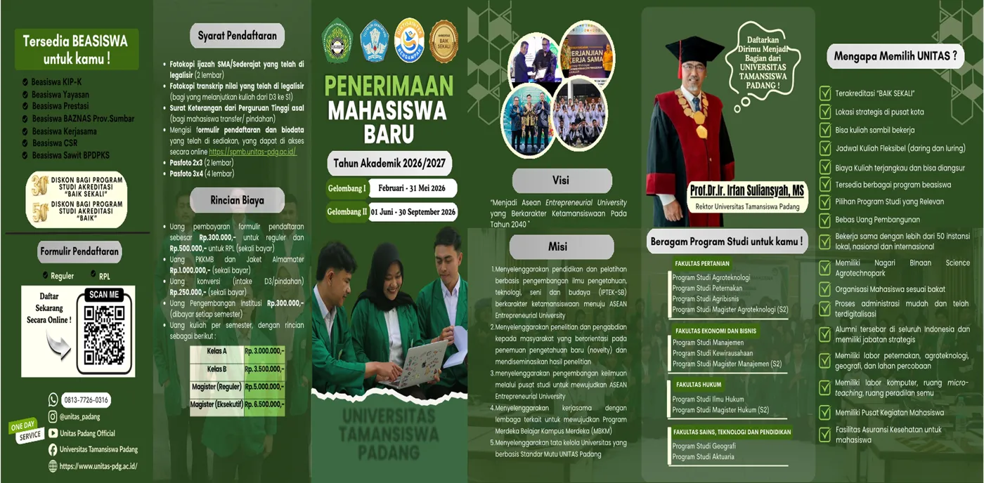 Banner image from the Universitas Tamansiswa Padang website