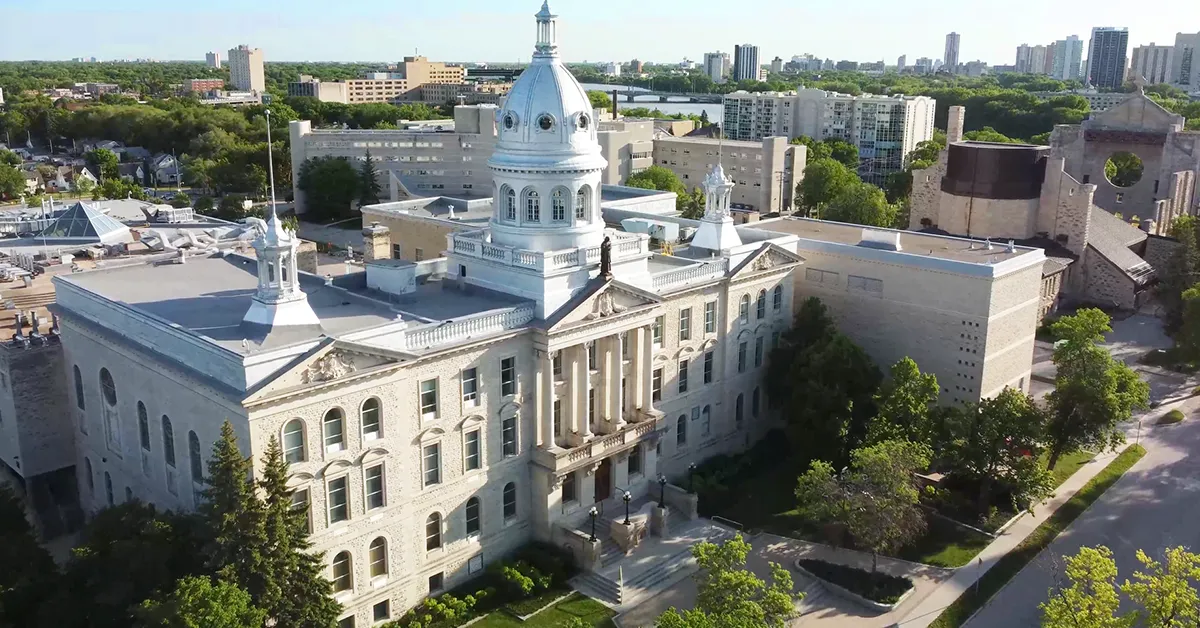 Banner image from the Université de Saint-Boniface website