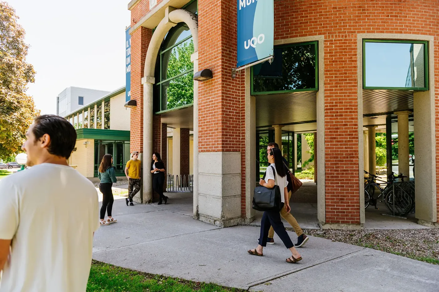Banner image from the Université du Québec en Outaouais website