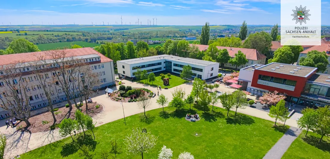 Banner image from the University of Applied Police Sciences Saxony Anhalt website