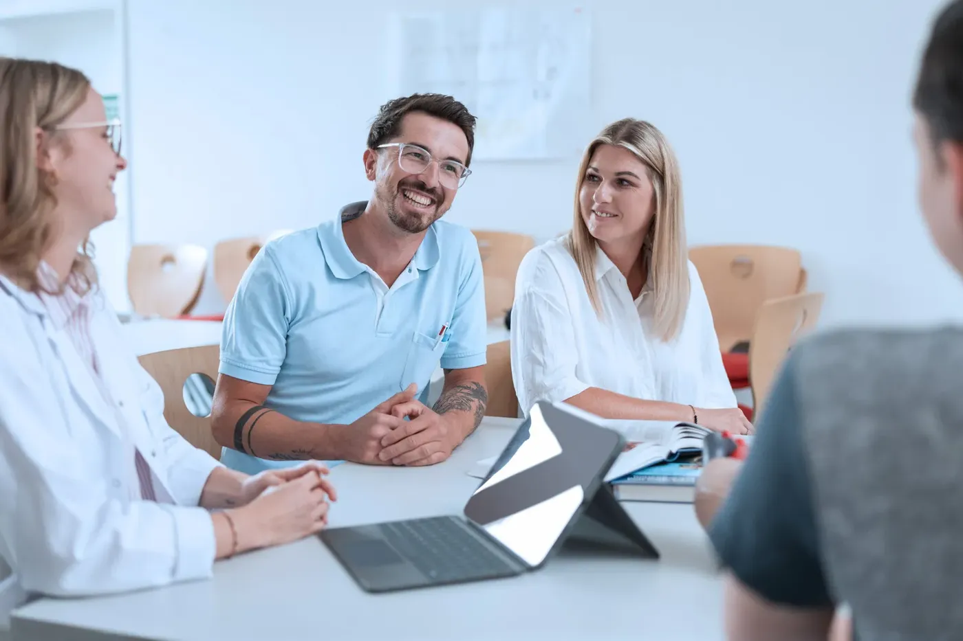 Banner image from the University of Applied Sciences for Health Professions Upper Austria website