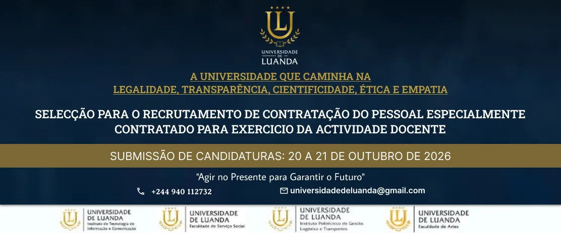 Banner image from the University of Luanda website