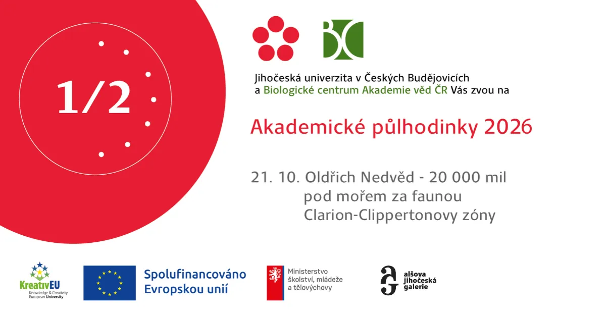 Banner image from the University of South Bohemia website