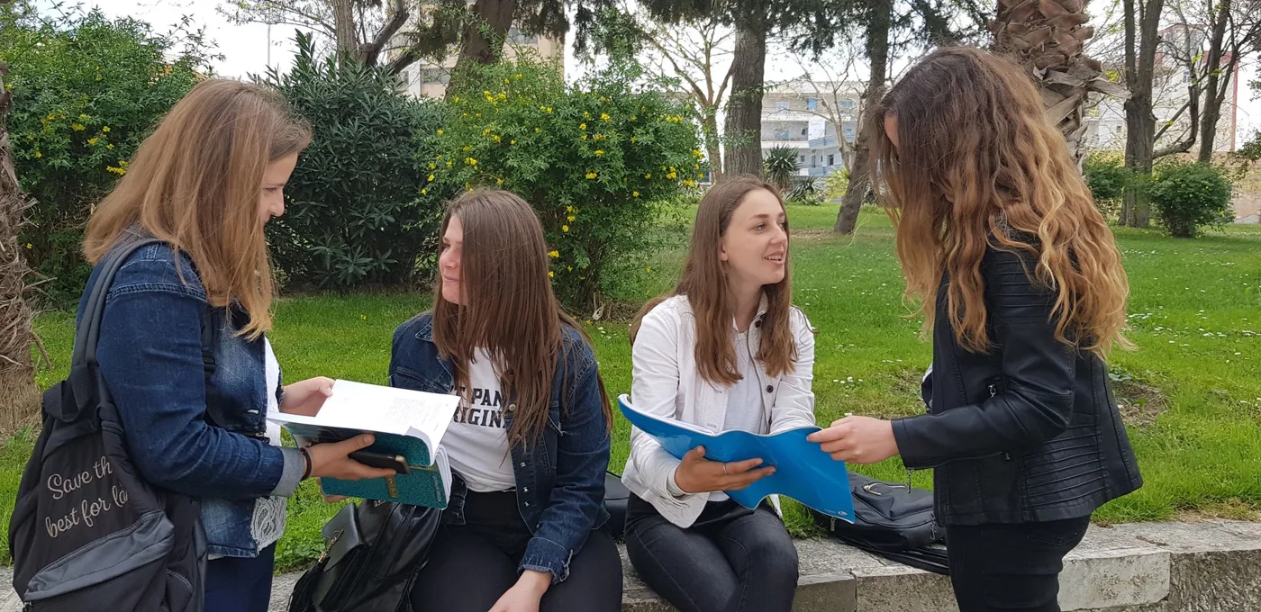 Banner image from the University of Vlora "Ismail Qemali" website