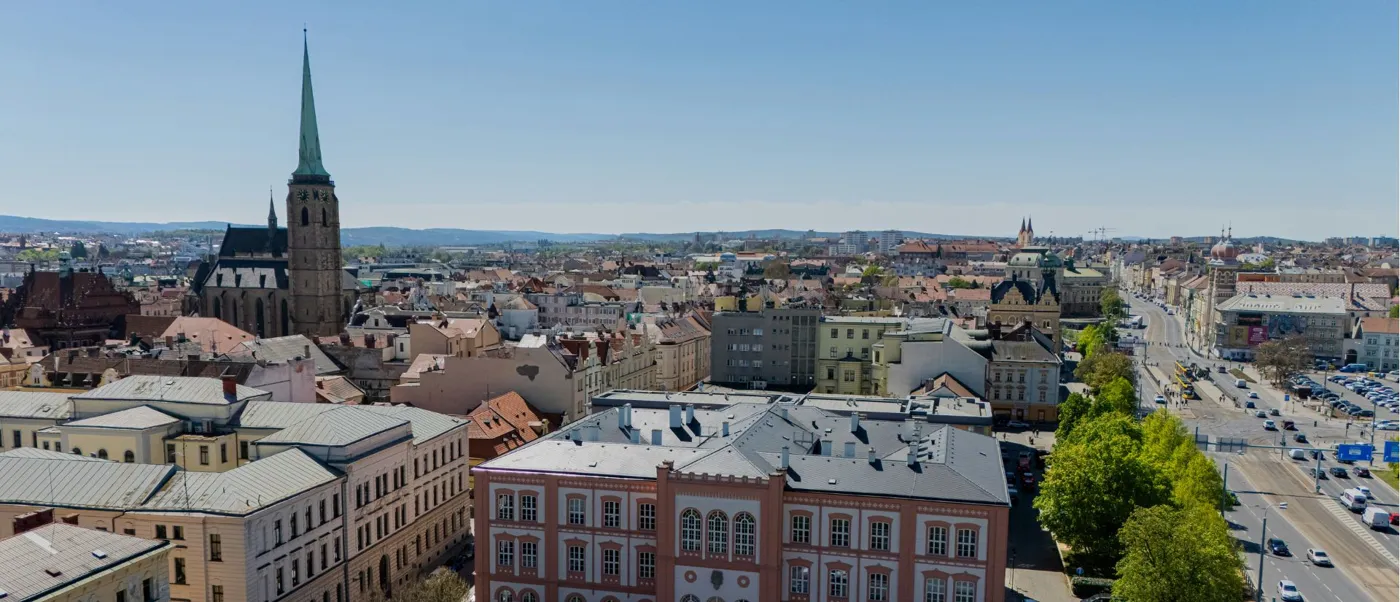 Banner image from the University of West Bohemia in Pilsen website
