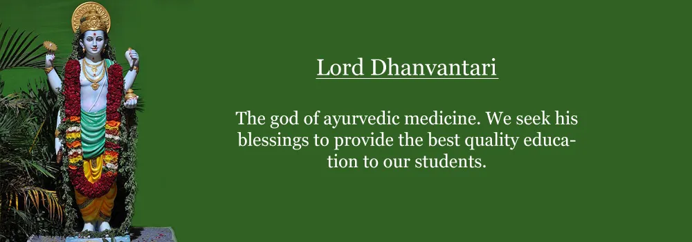 Banner image from the Uttarakhand Ayurved University website