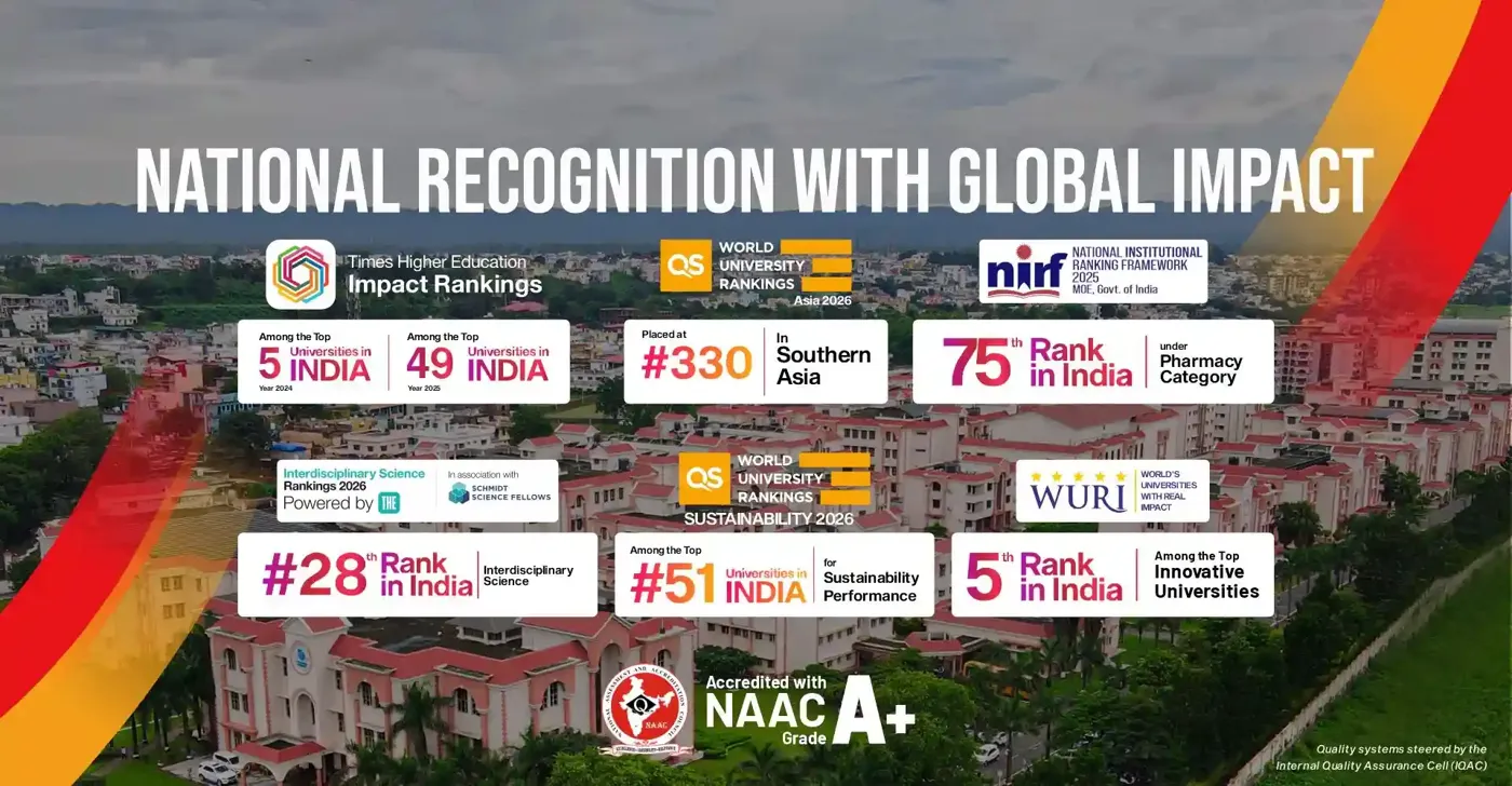 Banner image from the Uttaranchal University website