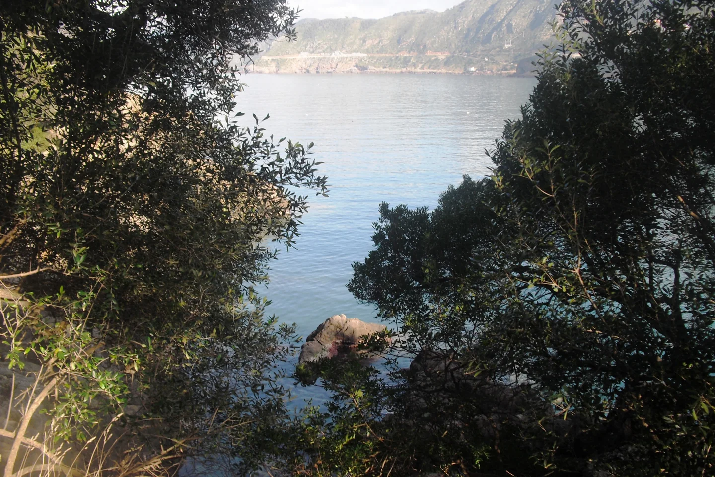 Coastal landscape at Ziama Mansouriah in Algeria
