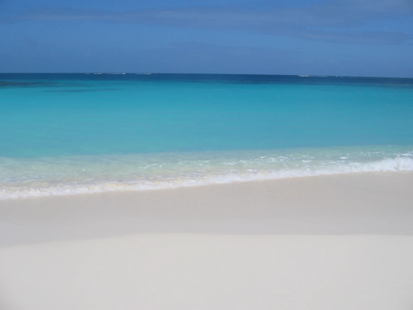 Beach and sea at Shoal Bay, Anguilla